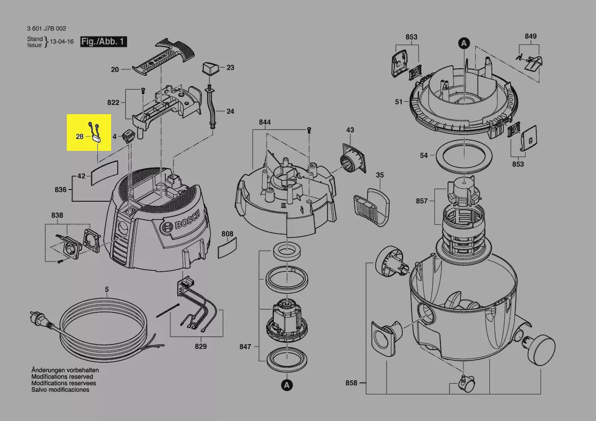 Condensateur antiparasitaire réf. 1 600 A00 0LL Bosch